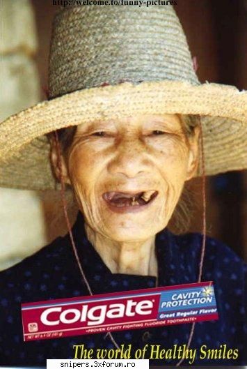Fun - te speli cu colgate ??? - Fun Stuff!!!